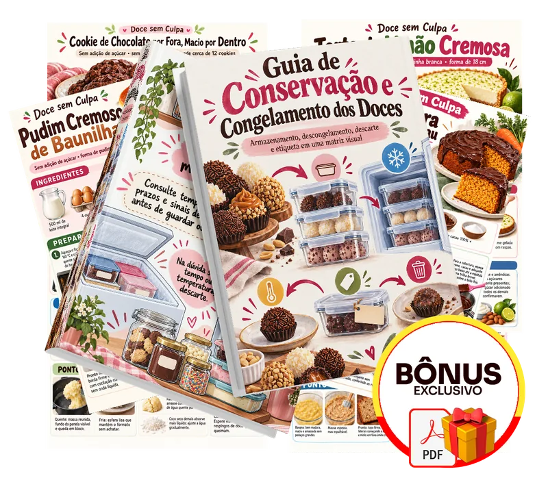 Bônus incluso no plano completo do doce sem culpa